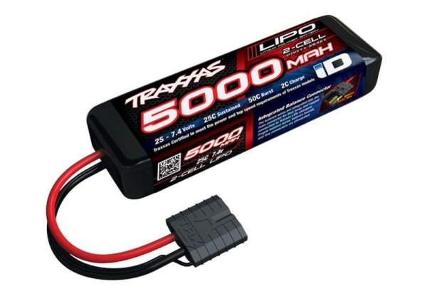 LiPo 5000mAh 7,4V 2s 25C