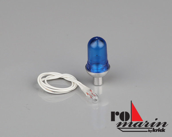 Blaulicht mit Miniaturglühlampe 6 V