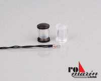 Rundumlampe 7,5x9 mm transparent (VE2)