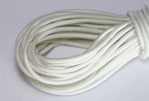 Nautic-Pro Elastisches Spannband › 1,5 mm weiá 5 Meter