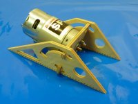 Nautic Pro CNC Motorspant aus Holz f&uuml;r 580, 700 Motoren 29-30 mm Lochkreis