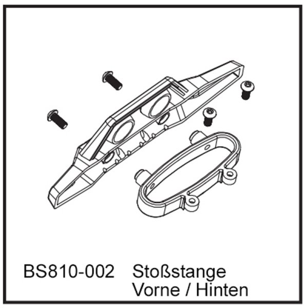 Stoßstange Vo / Hi - BEAST TX