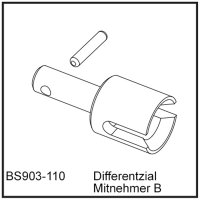 Differential Mitnehmer B - BEAST BX / TX