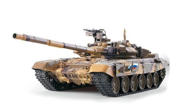 1:16 PANZER T-90 RAUCH & SOUND , 2,4GHZ