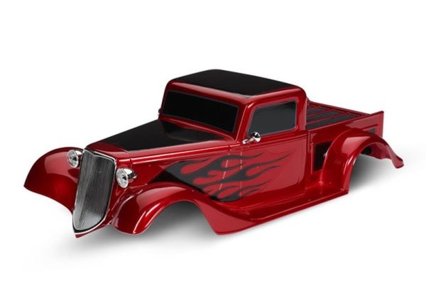 Karosserie Factory Five 35 Hot Rod Truck rot mit Anbauteile