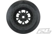 Felgen - 1/10 Short Course - vorne - 2.2/3.0 - Pomona Drag Spec - Schwarz - f&uuml;r Traxxas Slash 2WD Rear and Slash 4x4 (2 pcs)