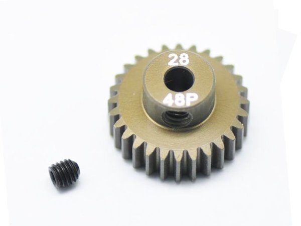 PINION GEAR  48P 28T 7075 HARD