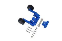 Aluminium Wheeliebar hinten blau