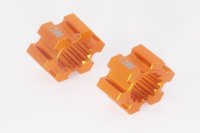 Aluminium Hex-Adapter 13mm orange (2 Stk.)