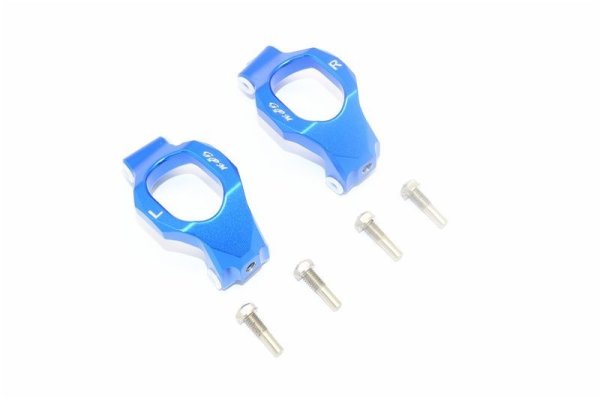 Aluminium C-Hubs vorn blau