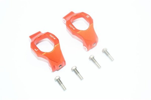 Aluminium C-Hubs vorn orange