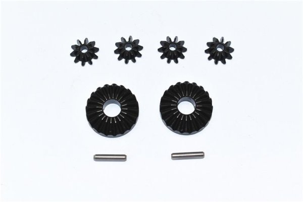 Stahl Diff- & Antriebskegelrad Set gehärtet v/m/h (2/4 Stk.)