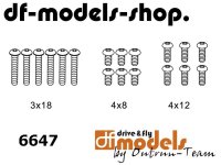 DF6647 Rundkopfschrauben 1:8 Top Line