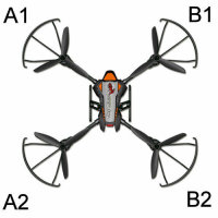 DF9180b2 Ersatz-Arm B2 mit MOTor und Getriebe zu 9180 SkyWatcher Race 9180b2