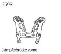 D&auml;mpferbr&uuml;cke vorne  M  1:8 Top Line